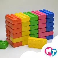 Большой детский конструктор - Mega Cube (40 шт.)